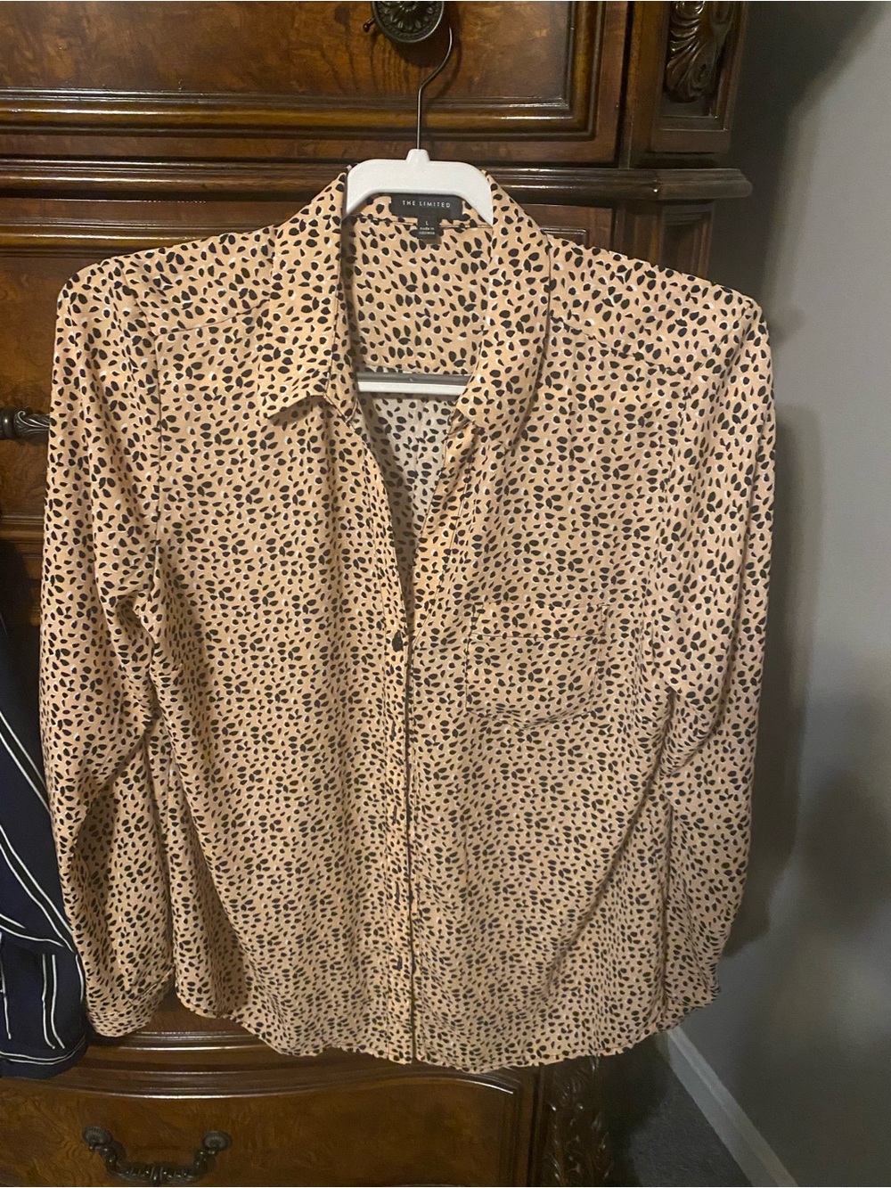 The limited animal print blouse